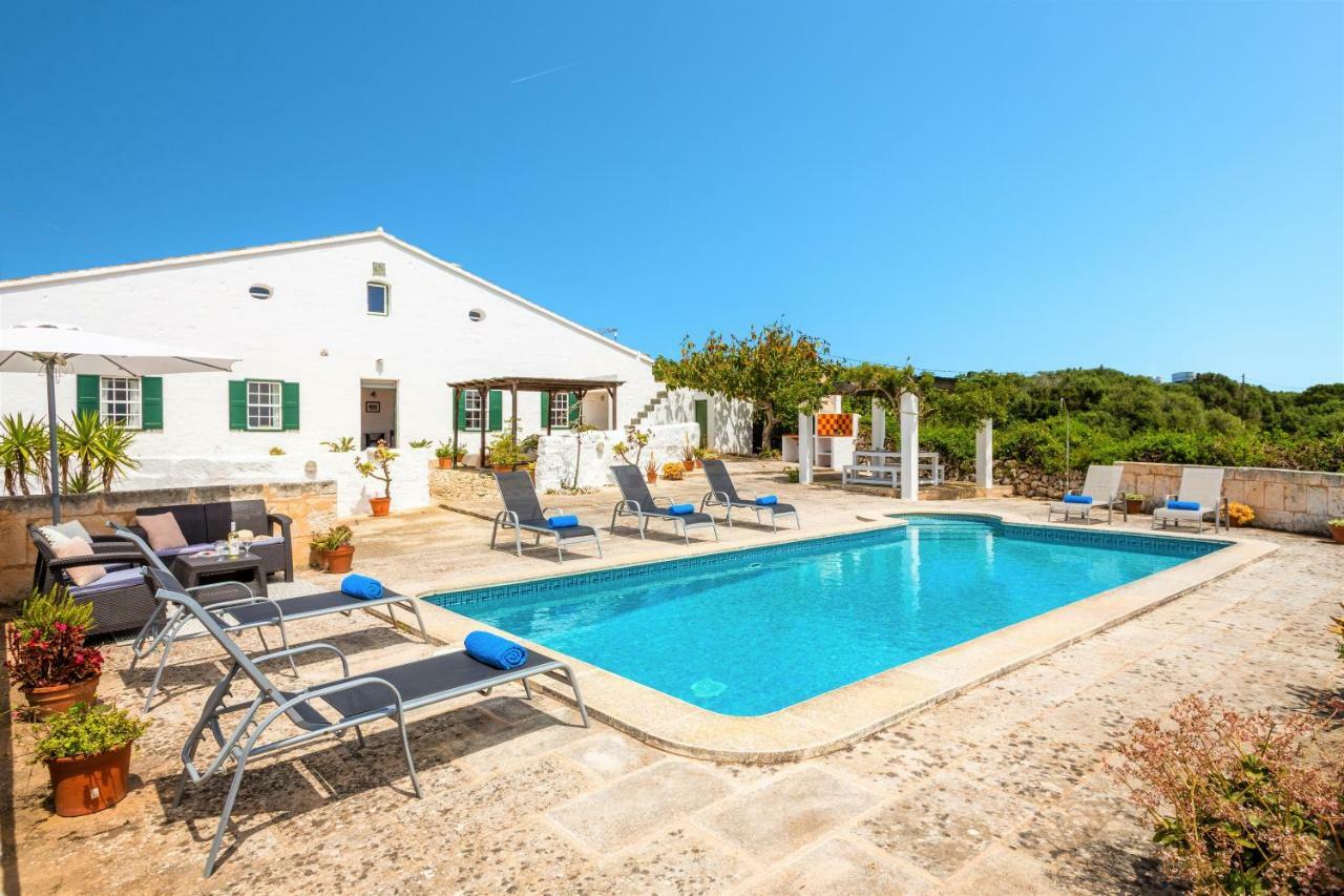 Finca Binicalaf Vell Cala En Porter  외부 사진