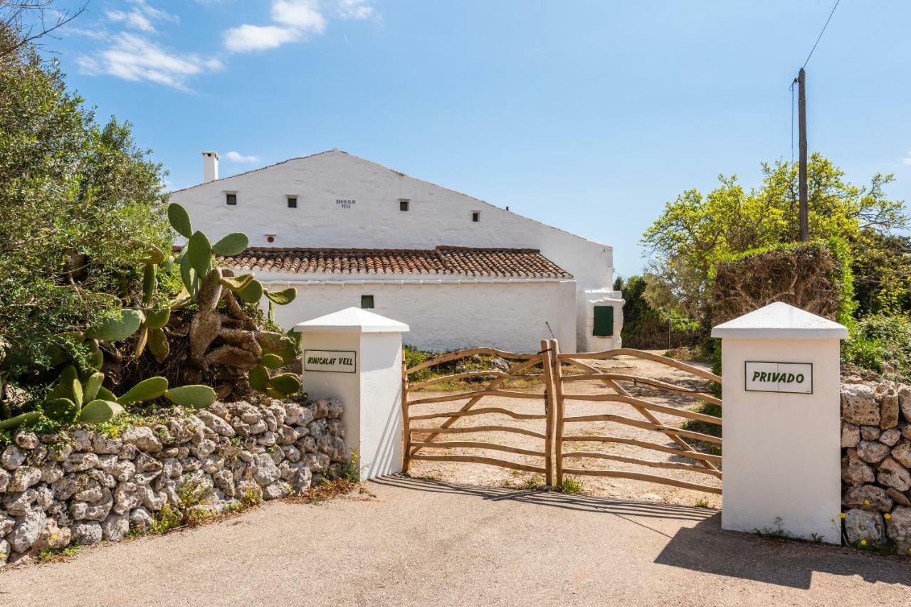 Finca Binicalaf Vell Cala En Porter  외부 사진